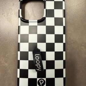 Black and White Checkered Phone Case